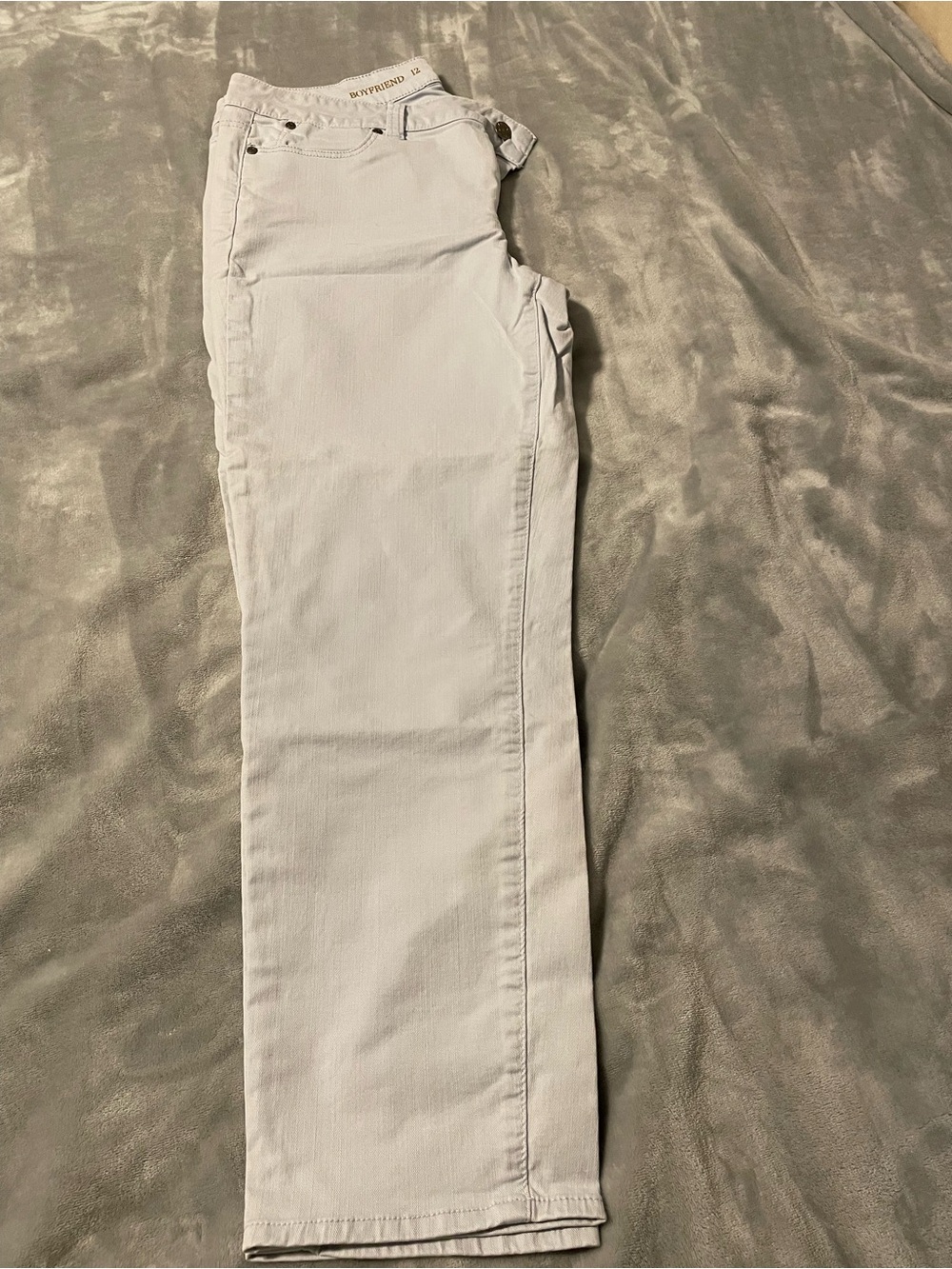 Talbots Women's Boyfriend Jeans in Light Blue